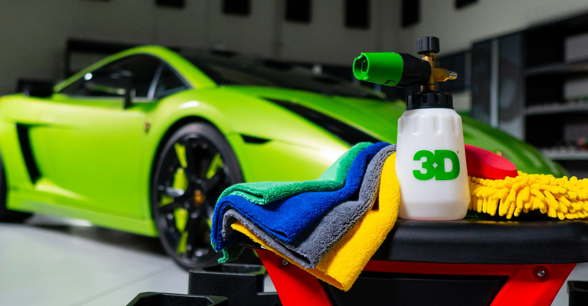 Lavagem automóvel profissional com produtos 3D Car Care — DetailDawg Portugal