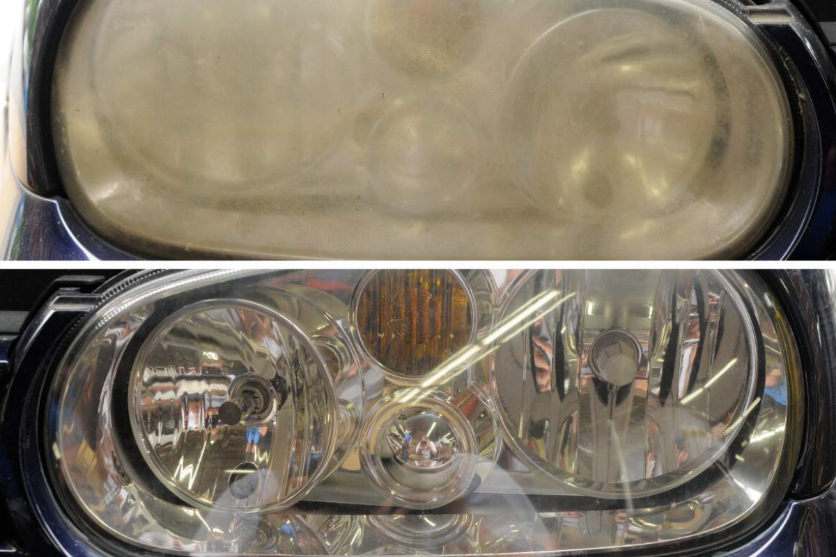Restauro de faros opacos e amarelados com Nasiol Headlight Restore Kit — Detaildawg Portugal Espanha