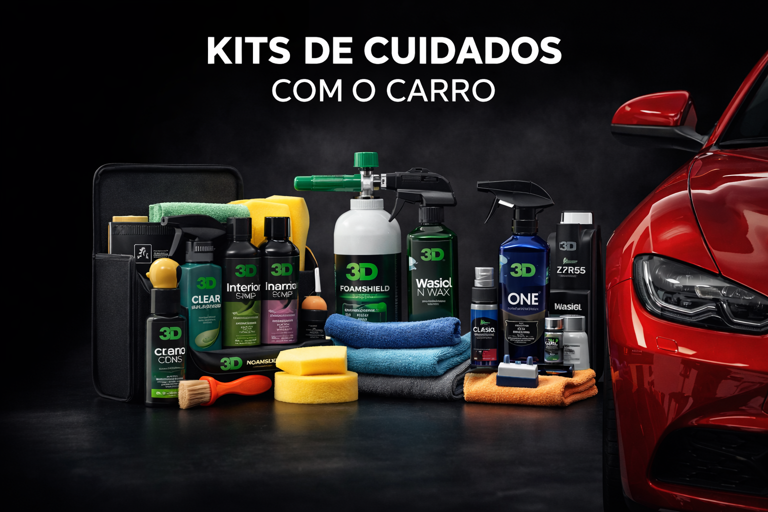Kits de Cuidados com o Carro