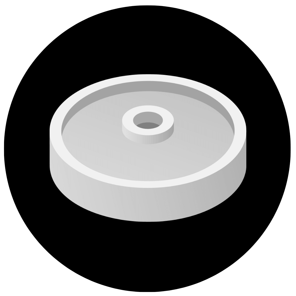 Ícone de almofada de polimento para máquina - 3D Car Care
