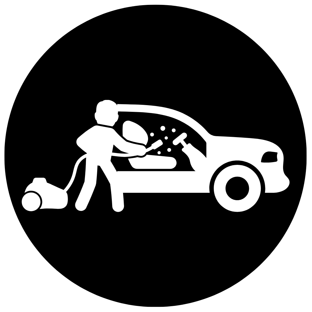 Ícone de limpeza de interior automóvel - 3D Car Care