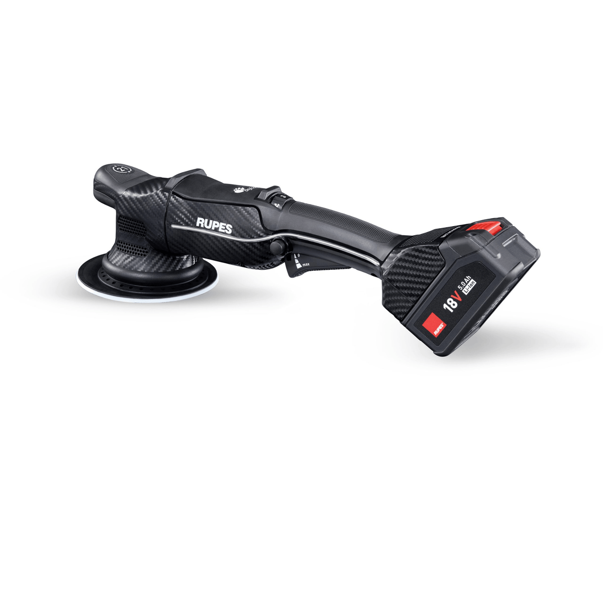 Polidora rotorbital sem fios RUPES iBrid com bateria 18V, DetailDawg Portugal e Espanha