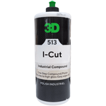 3D 513 I-Cut compound polimento de corte para correcao de defeitos e riscos em pintura automovel Portugal e Espanha DetailDawg