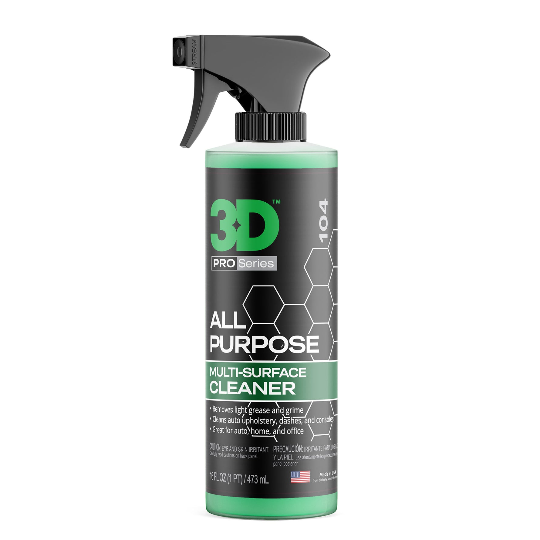 3D All Purpose Cleaner APC 473ml limpador multiusos automovel para interior exterior plasticos tecidos Portugal e Espanha DetailDawg