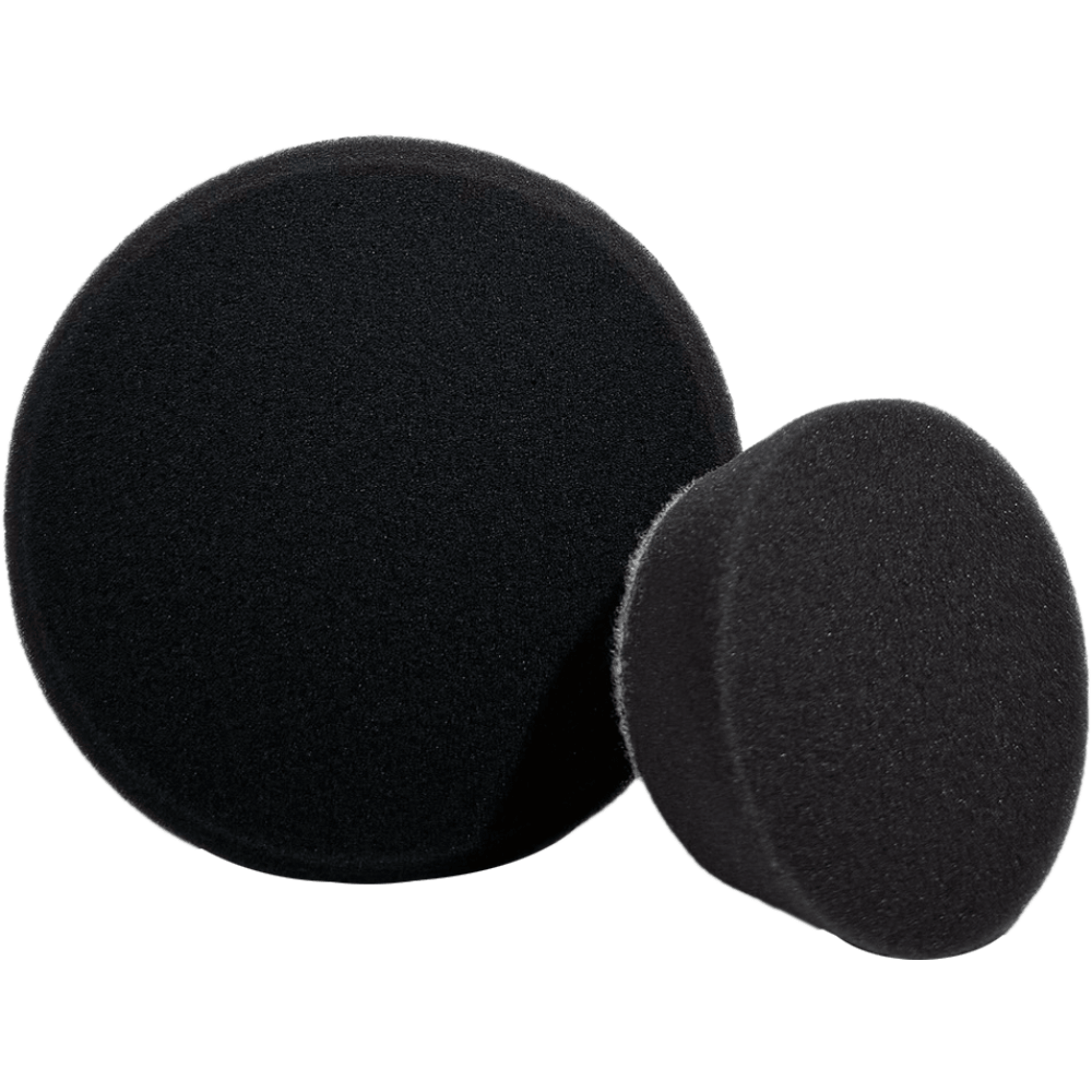 3D black finishing foam pad set boina de polimento automovel acabamento espuma suave varios tamanhos Portugal e Espanha DetailDawg