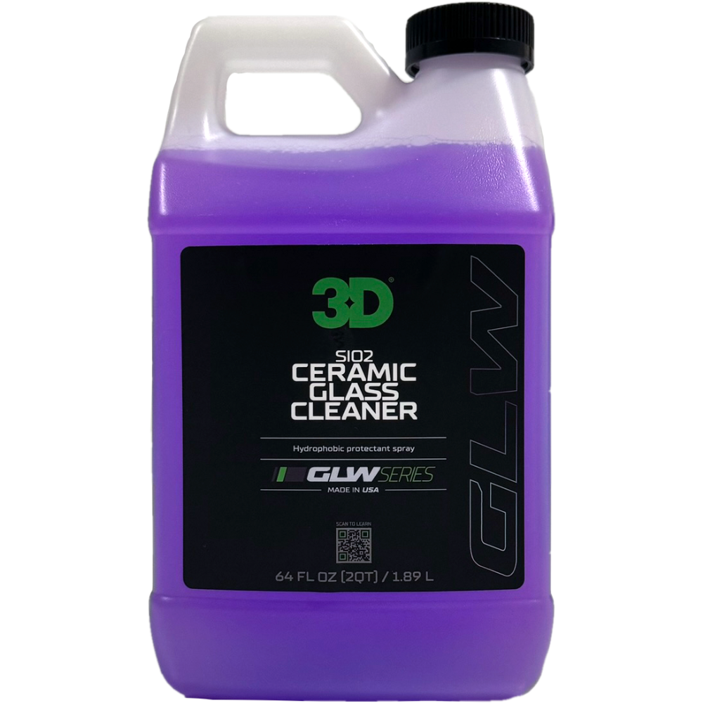3D Ceramic Glass Cleaner concentrado para limpeza de vidros automovel com efeito hidrofobico profissional Portugal e Espanha DetailDawg