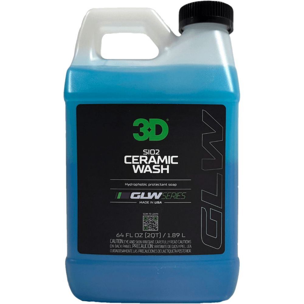 3D Ceramic Wash SiO2 shampoo automovel profissional com alta lubrificacao e reforco hidrofobico para lavagem de pintura Portugal e Espanha DetailDawg