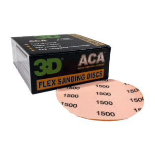 3D flex sanding discs P1500 lixa automovel disco de lixamento P1500 para correcao de pintura Portugal e Espanha DetailDawg