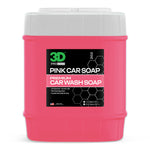 3D Pink Car Soap shampoo automovel profissional ph neutro 5 gal 18.9L com espuma intensa para lavagem automovel em volume profissional Portugal e Espanha DetailDawg