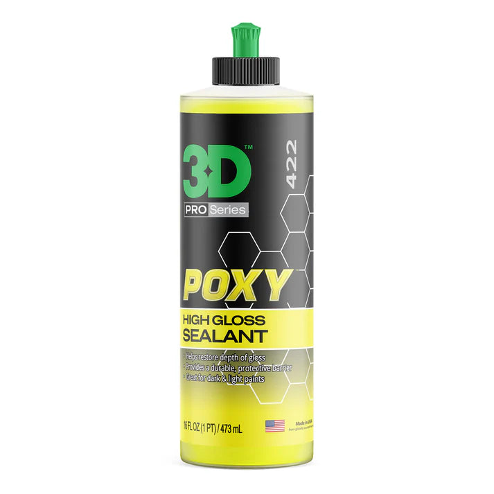 3D Poxy High Gloss Sealant 473ml selante para protecao e brilho intenso na pintura automovel Portugal e Espanha DetailDawg