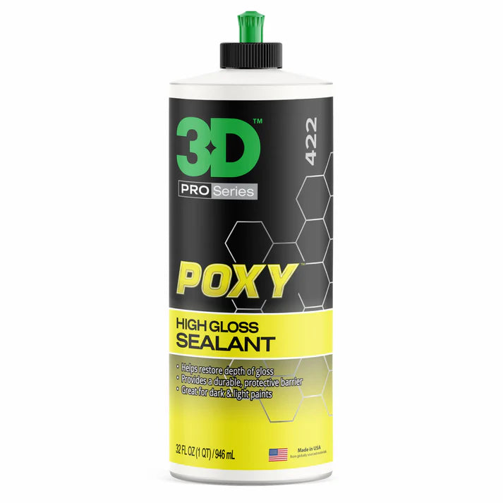 3D Poxy High Gloss Sealant 946ml selante para protecao e brilho intenso na pintura automovel Portugal e Espanha DetailDawg