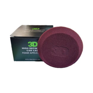 3D red applicator pad aplicador de espuma automovel para cera selante interior exterior Portugal e Espanha DetailDawg