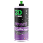 3D Speed All in One Polish and Wax 946ml polimento e protecao com cera para melhorar brilho da pintura automovel Portugal e Espanha DetailDawg