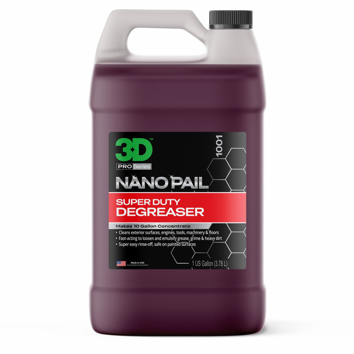 3d super duty degreaser desengordurante forte concentrado 3.78l ideal para motores ferramentas e remocao de gordura pesada em detalhe automovel Portugal e Espanha DetailDawg