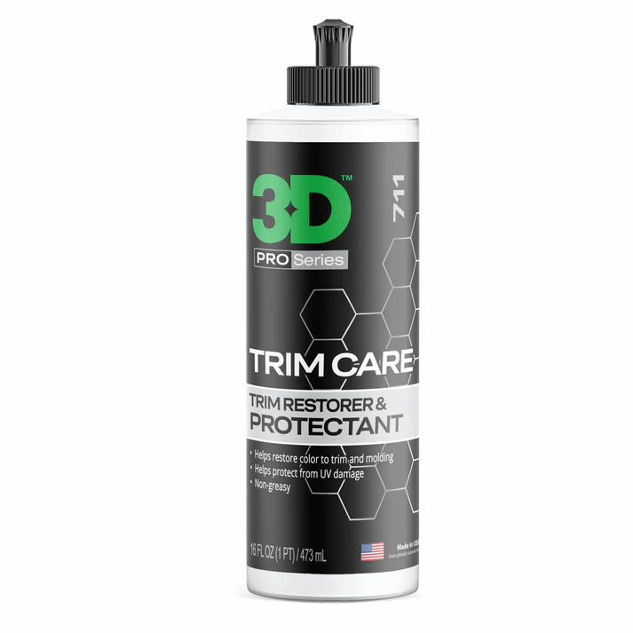 3D Trim Care restaurador de plasticos exteriores com protecao UV e acabamento profissional detailing Portugal e Espanha DetailDawg
