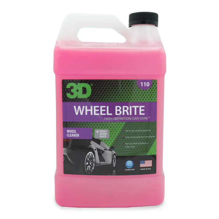 3D Wheel Brite 1 gal 3.78L produto para limpeza de jantes automovel e remocao de sujidade pesada e contaminacao Portugal e Espanha DetailDawg