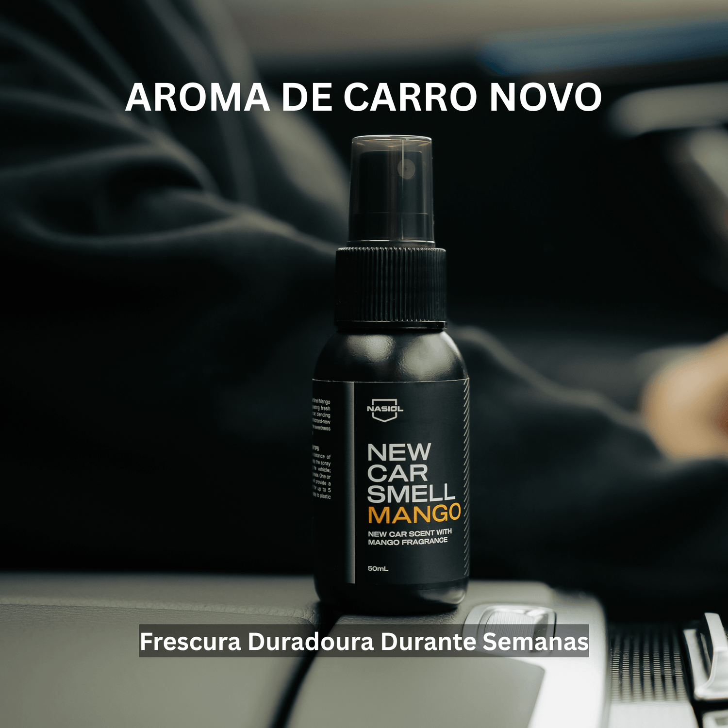 Aroma de carro novo com fragrância de manga Nasiol — frescura duradoura