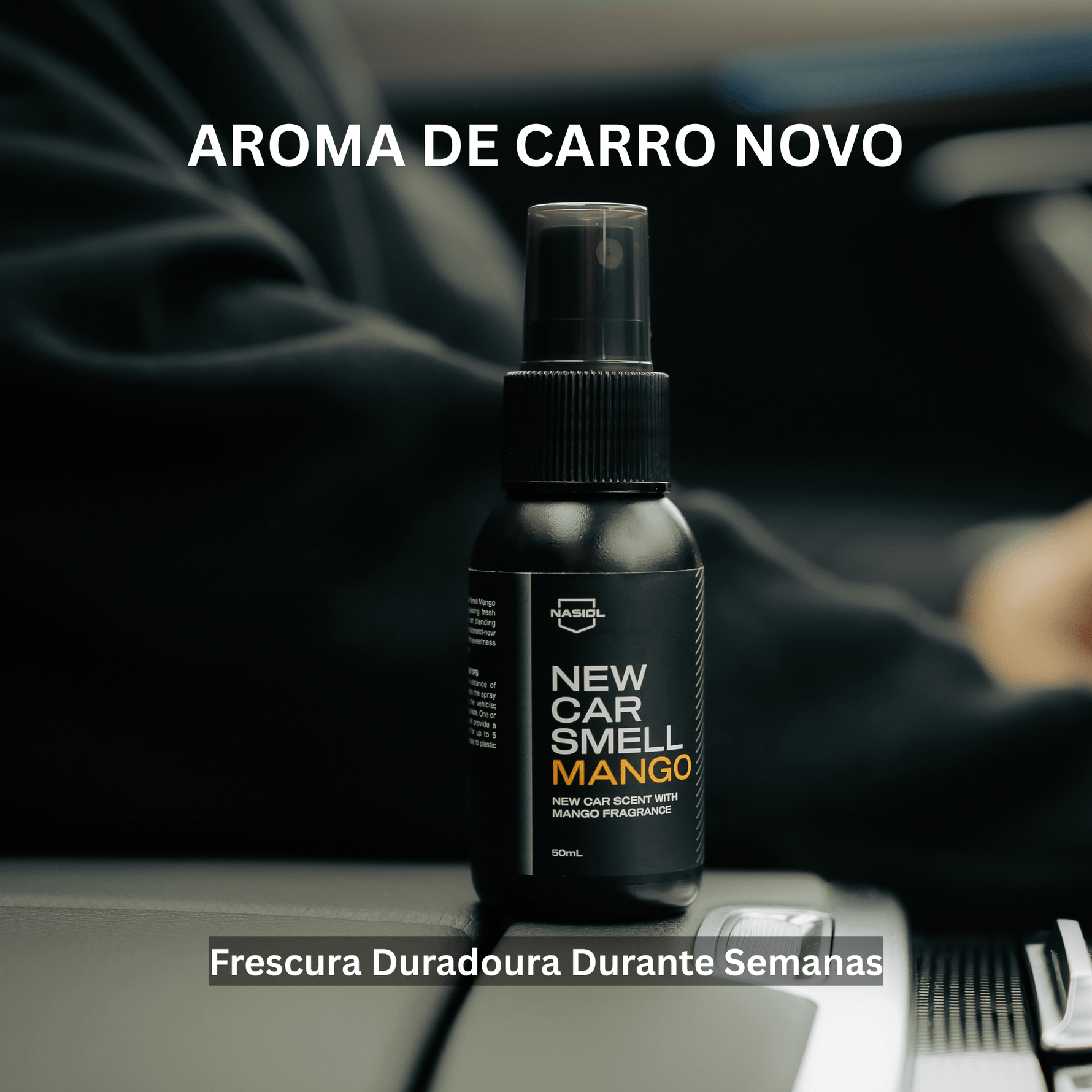 Aroma de carro novo com fragrância de manga Nasiol — frescura duradoura