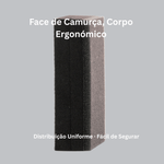 Bloco aplicador Nasiol com face de camurça e corpo ergonómico para distribuição uniforme