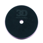 Verso da Boina de Espuma de Corte 3D Professional com logotipo gravado e base roxa para máquinas rotativas e orbitais