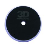 Verso da Boina de Espuma de Polimento 3D Professional com logotipo gravado e base lilás para máquinas rotativas e orbitais