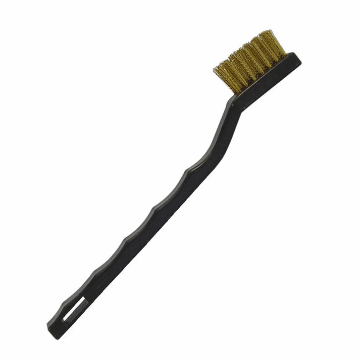 Polishing pad cleaning brush