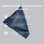 Como aplicar revestimento cerâmico com pano de camurça Nasiol — distribuição uniforme sem marcas