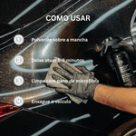 Como usar o removedor de manchas de água Nasiol em 4 passos