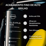 Vantagens do composto de polimento fino Nasiol Clearub 505 — brilho até 70%