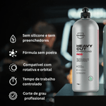 Composto de polimento Nasiol sem silicone, sem poeira, compatível com rotativa e orbital