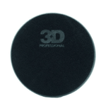 Esponja de acabamento preta 165mm 3D Professional para brilho final na pintura automóvel