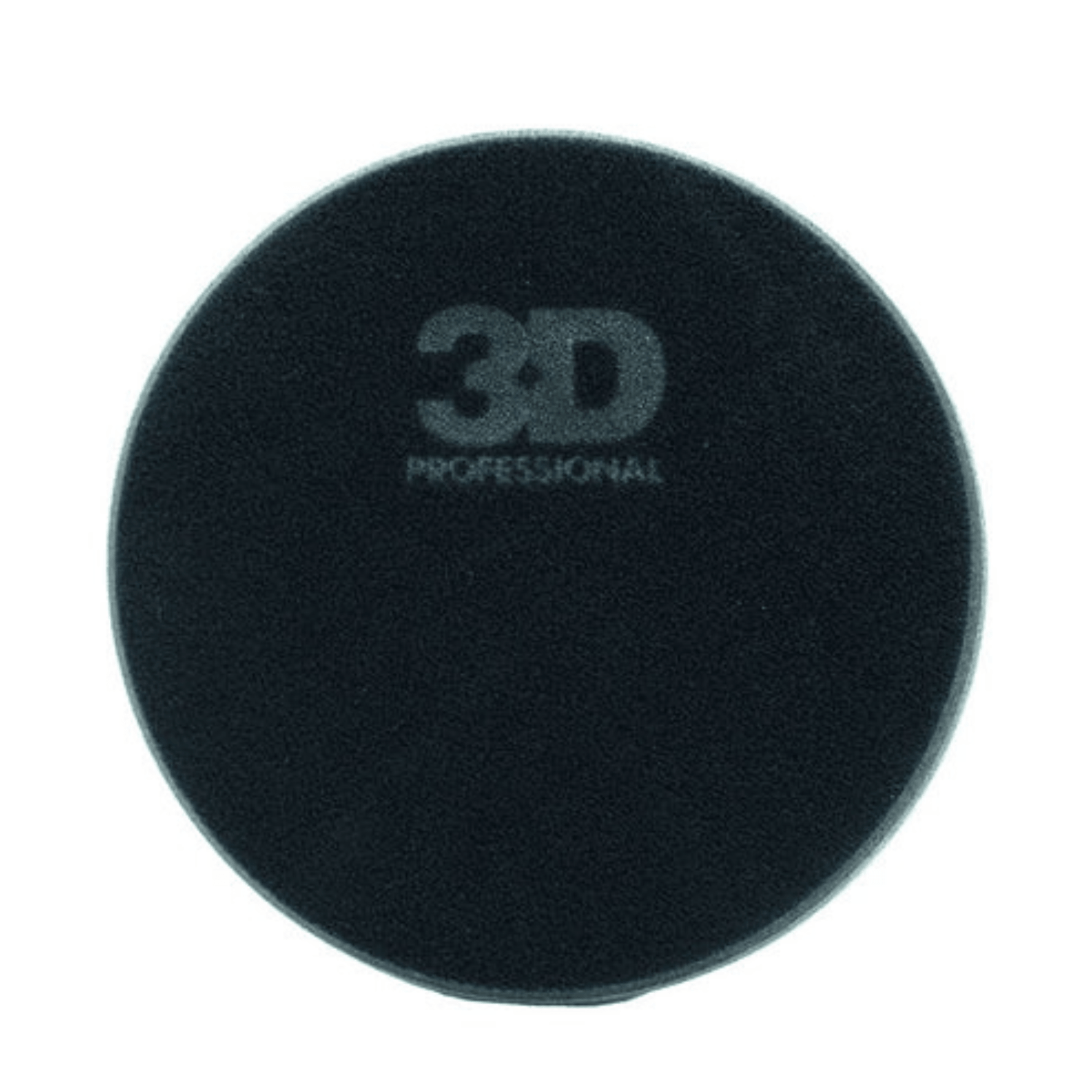 Esponja de acabamento preta 165mm 3D Professional para brilho final na pintura automóvel