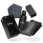 Kit completo de revestimento cerâmico Nasiol ZR53 com caixa, esponja aplicadora e panos de microfibra para detailing automóvel — Detaildawg Portugal e Espanha