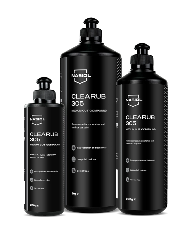 Nasiol CleaRub 305 Composto de Corte Médio
