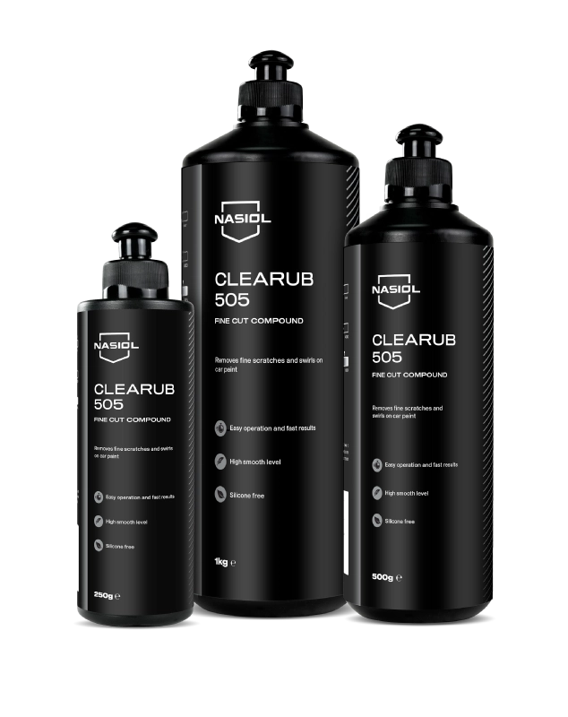 Composto para polimento Nasiol CleaRub 505 de corte fino