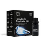 Nasiol Headlight Restorer Kit 10ml, revestimento nano cerâmico para faróis de automóvel, caixa e frasco em fundo branco