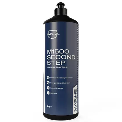 Nasiol M1500 Second Step compound polimento de acabamento para correcao de pintura automovel Portugal e Espanha DetailDawg