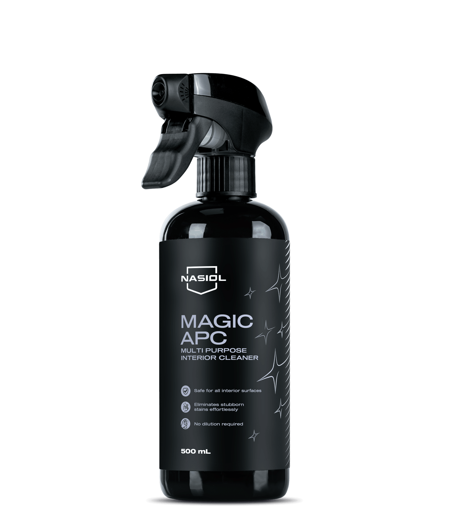 Nasiol Magic APC produto de limpeza multiusos para interior automovel ideal para plasticos, tecidos e tablier removendo sujidade Portugal e Espanha DetailDawg