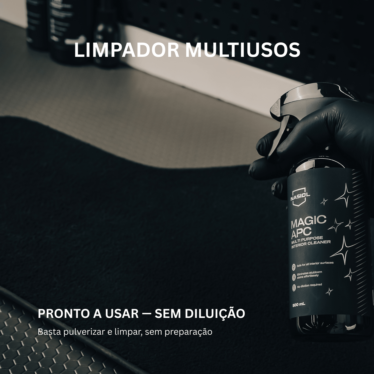 Nasiol Magic APC pronto a usar sem necessidade de diluição
