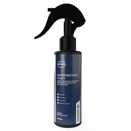 Nasiol MarineCoat Fast spray protecao ceramica para brilho rapido em superficies de barcos Portugal e Espanha DetailDawg