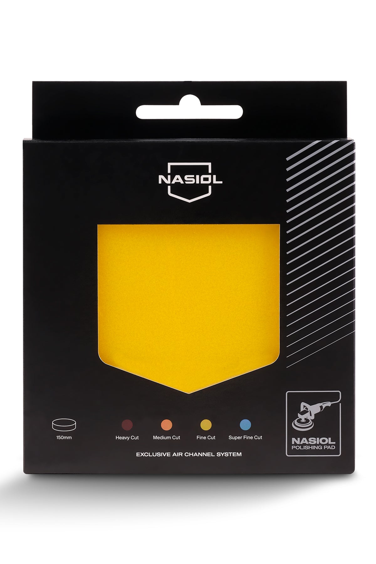 Nasiol boina de polimento amarela para corte medio em pintura automovel Portugal e Espanha DetailDawg