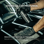 Polimento com pano de microfibra de Nasiol RapidShine para efeito de cor profunda