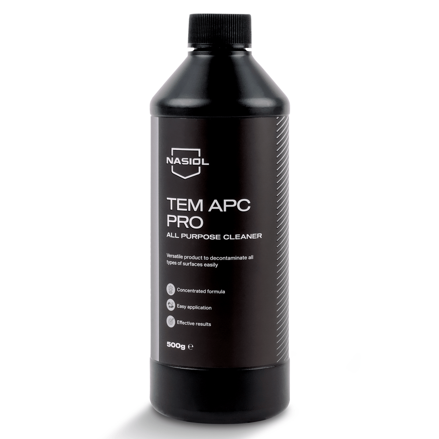Nasiol TEM APC Pro 500ml — limpador multiusos concentrado para interior e exterior do carro