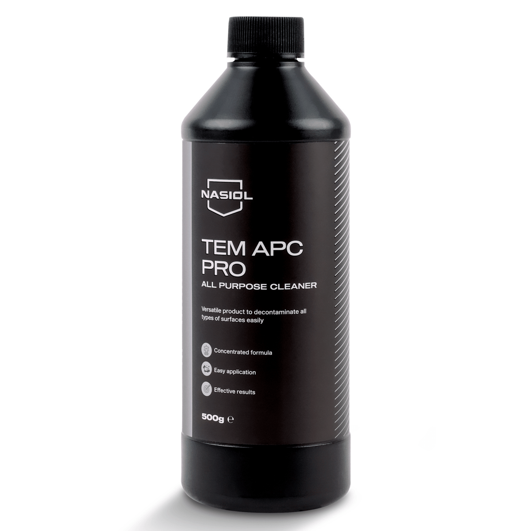 Nasiol TEM APC Pro 500ml — limpador multiusos concentrado para interior e exterior do carro