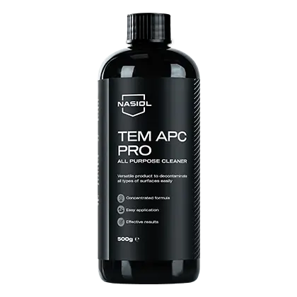 Nasiol TEM APC Pro produto de limpeza multiusos concentrado para interior e exterior automovel ideal para remover sujidade em plasticos, tecidos e superficies Portugal e Espanha DetailDawg