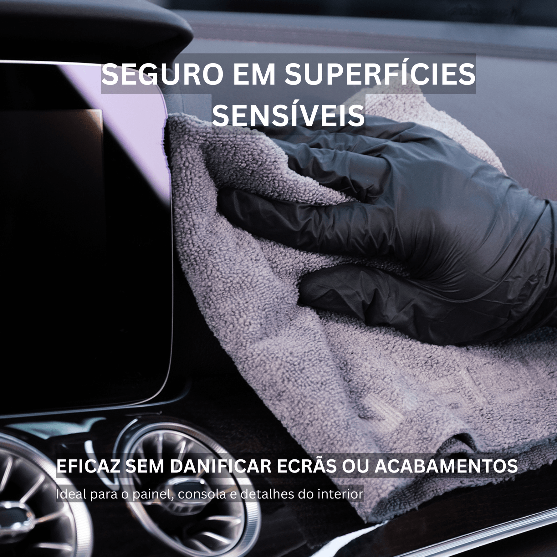 Nasiol TEM APC Pro seguro para ecrãs e superfícies sensíveis da consola