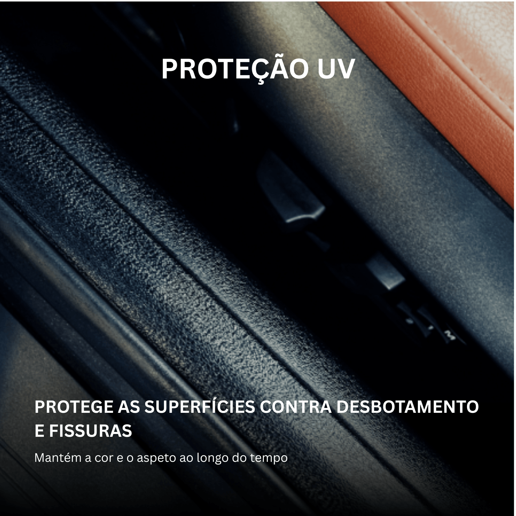 Nasiol TrimCoat protege plástico contra desbotamento e fissuras causadas por raios UV