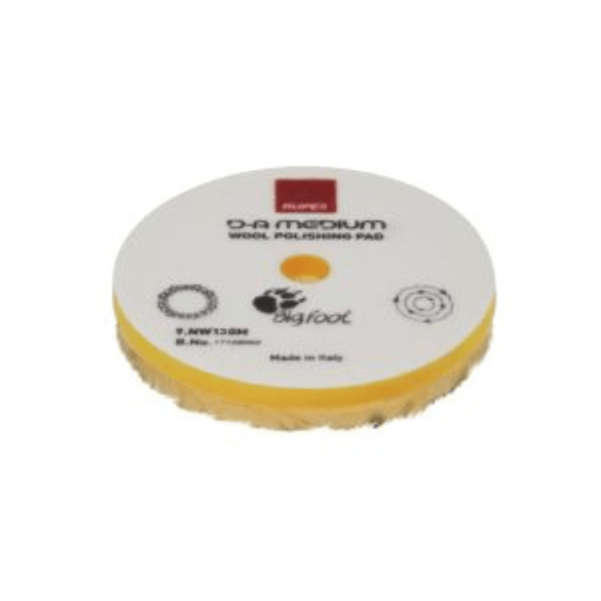 Boina de lã média RUPES D-A Medium Ø130mm para polimento