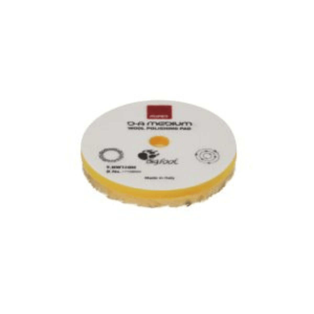 Boina de lã média RUPES D-A Medium Ø80mm para polimento