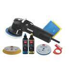 Kit RUPES LHR125E Duetto BAS com boina de lã, boina de espuma e compostos de polimento